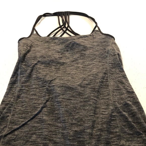 lululemon athletica Tops - Lululemon Open Back Tank Sz 8
